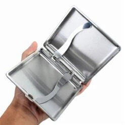 Merkloos Luxe Sigarettenhouder - Hoge Kwaliteit - Zwart - 20 Sigaretten - Sigaretten Doosje -Skimask 1200x1200 4119