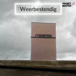 PocketMaster® Sigaretten Doosje - Rose- Aluminium - Sigaretten Houder/Hoesje - Weerbestendig - Stevig En Luxe Opbergdoosje -Skimask 1200x1200 4125