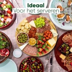 JoFlow Draaiplateau Of Borrelplank XL - Draaischijf – Draaischotel – 360 Graden Roterend Serveerbord Van Bamboe Hout – ⌀ 40CM 17 JoFlow Draaiplateau Of Borrelplank XL - Draaischijf – Draaischotel – 360 Graden Roterend Serveerbord Van Bamboe Hout – ⌀ 40CM -Skimask 1200x1200 4317