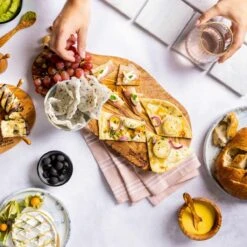 Bowls And Dishes Pure Olive Wood Olijfhouten Borrelplank - Serveerplank - Hapjesplank - Tapasplank - Kaasplank 40 T/m 45 Cm - Cadeau Tip! -Skimask 1200x1200 4361