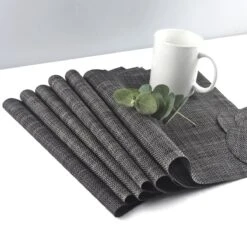 Merkloos De Millennials Duurzame Placemats 6+6 (gratis Coaster) - Zwart- Decoratie - Hittebestendig - Makkelijk Schoon - Fijngeweven PVC - Herbruikbare - Keukenaccessoires - Cadeau 16 Merkloos De Millennials Duurzame Placemats 6+6 (gratis Coaster) - Zwart- Decoratie - Hittebestendig - Makkelijk Schoon - Fijngeweven PVC - Herbruikbare - Keukenaccessoires - Cadeau -Skimask 1200x1200 4388