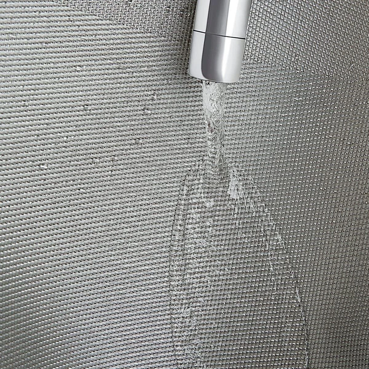 Vitamo™ Duurzame Placemats 4 Stuks - Hittebestendig - Makkelijk Schoon - Fijngeweven PVC - 30 X 45cm - Metallic Grijs 9 Vitamo™ Duurzame Placemats 4 Stuks - Hittebestendig - Makkelijk Schoon - Fijngeweven PVC - 30 X 45cm - Metallic Grijs - Afbeelding 7