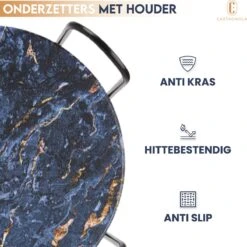 Castagnola Keramische Onderzetters Met Houder – Onderzetters Voor Glazen – Onderzetters Design – Onderzettersset – Drink Onderzetters – Keramisch – Kurk – Set Van 6 – Blauw/Goud 16 Castagnola Keramische Onderzetters Met Houder – Onderzetters Voor Glazen – Onderzetters Design – Onderzettersset – Drink Onderzetters – Keramisch – Kurk – Set Van 6 – Blauw/Goud -Skimask 1200x1200 4530