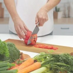 KitchenBrothers Messenset - Met Blok - 16-Delig - Met Schaar En Aanzetstaal - Zilver/ RVS -Skimask 1200x1200 459