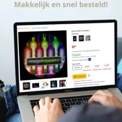 3M LED Onderzetter Voor Flessen - Bottle Light Met RGB LED Licht - Veranderd Van Kleur - Multicolor Verlichting - 1 Stuk - Flexibele LED Sticker - Meerdere Kleuren -Skimask 1200x1200 4655