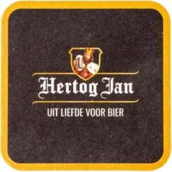 Hertog Jan Bierviltjes 4 Rollen á 100 Stuks | Ideaal Voor Onder Je Bierglas