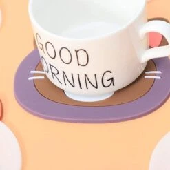 Fako Bijoux® - Katten Onderzetters - Onderzetters Voor Glazen - Katten Accessoires - Katten Decoraties - Set Van Zes Onderzetters - Hittebestendig - Antislip - Kattenliefhebber -Skimask 1200x1200 4667