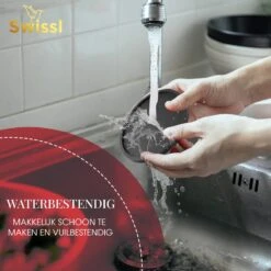 Onderzetters Voor Glazen Swissl – Anti Slip Siliconen – 6 Stuks -Skimask 1200x1200 4673