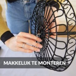 Chefarone Fruit Etagère 3 Laags - Fruitmand Metaal - Fruitschaal - Groentemand - Opberger - Zwart -Skimask 1200x1200 4695