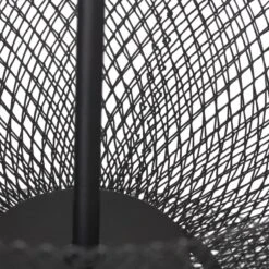 Dubbele Etagere Fruitschaal/fruitmand Rond Zwart Metaal 30 X 43 Cm - Fruitschalen/fruitmanden - Draadmand Van Metaal -Skimask 1200x1200 4809