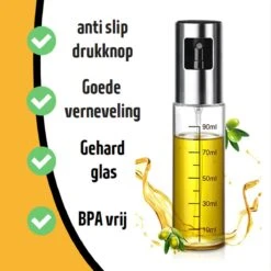 Merkloos Olijfolie Sprayer - Inclusief Accessoires - Oliefles - Cooking Spray - Olijfolie Fles -Skimask 1200x1200 4832