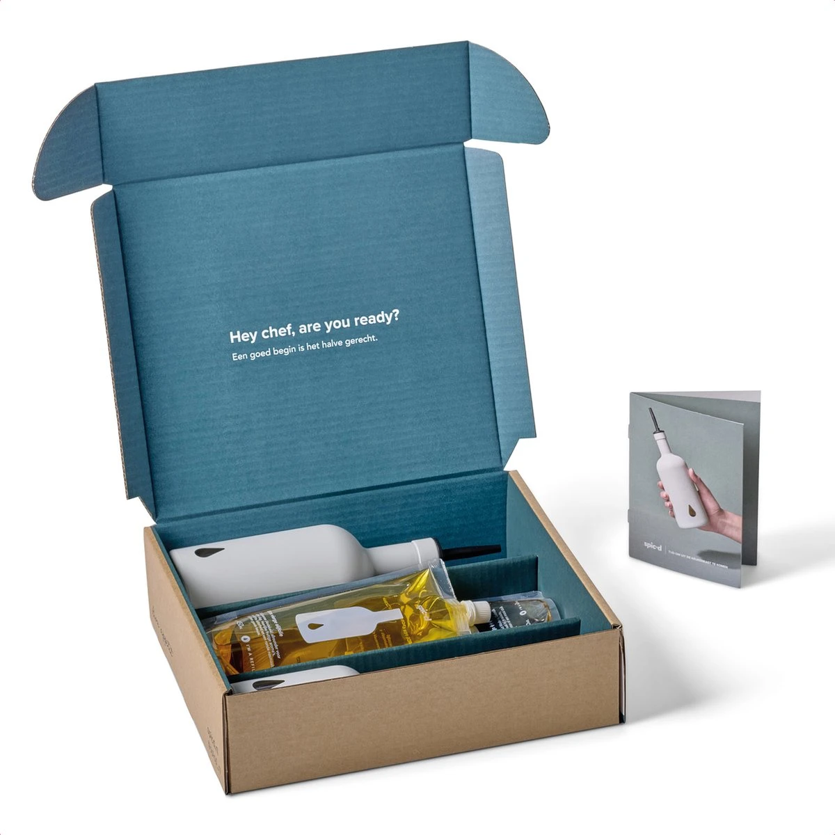 Spic'd Starterkit | Extra Vierge Olijfolie & Balsamicoazijn - Kleur: Warm Clay - Housewarming Cadeau - Cadeau Keuken - Hervulbaar 9 Spic'd Starterkit | Extra Vierge Olijfolie & Balsamicoazijn - Kleur: Warm Clay - Housewarming Cadeau - Cadeau Keuken - Hervulbaar - Afbeelding 7