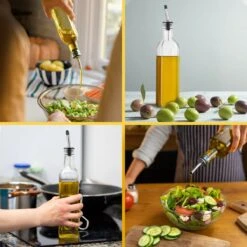 PROKING Olijfolie Fles Met Schenktuit – Olijfoliefles – Schenktuit Olijfolie – Glazen Oliefles – Inclusief Schenktuit, Dop & Trechter – 500 Ml 9 PROKING Olijfolie Fles Met Schenktuit – Olijfoliefles – Schenktuit Olijfolie – Glazen Oliefles – Inclusief Schenktuit, Dop & Trechter – 500 Ml -Skimask 1200x1200 4875