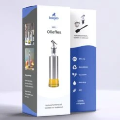 BooGoo® - RVS Oliefles Deluxe - Oliefles Met Schenktuit En Accessoires - Olijfolie Fles - Olie Fles Glas 15 BooGoo® - RVS Oliefles Deluxe - Oliefles Met Schenktuit En Accessoires - Olijfolie Fles - Olie Fles Glas -Skimask 1200x1200 4946