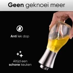 VINESS Olijfolie Sprayer Inclusief Accessoires - Olie Spuit - Olie Pomp - Bakspray - Olieverstuiver - BBQ Accessoires 12 VINESS Olijfolie Sprayer Inclusief Accessoires - Olie Spuit - Olie Pomp - Bakspray - Olieverstuiver - BBQ Accessoires -Skimask 1200x1200 4959