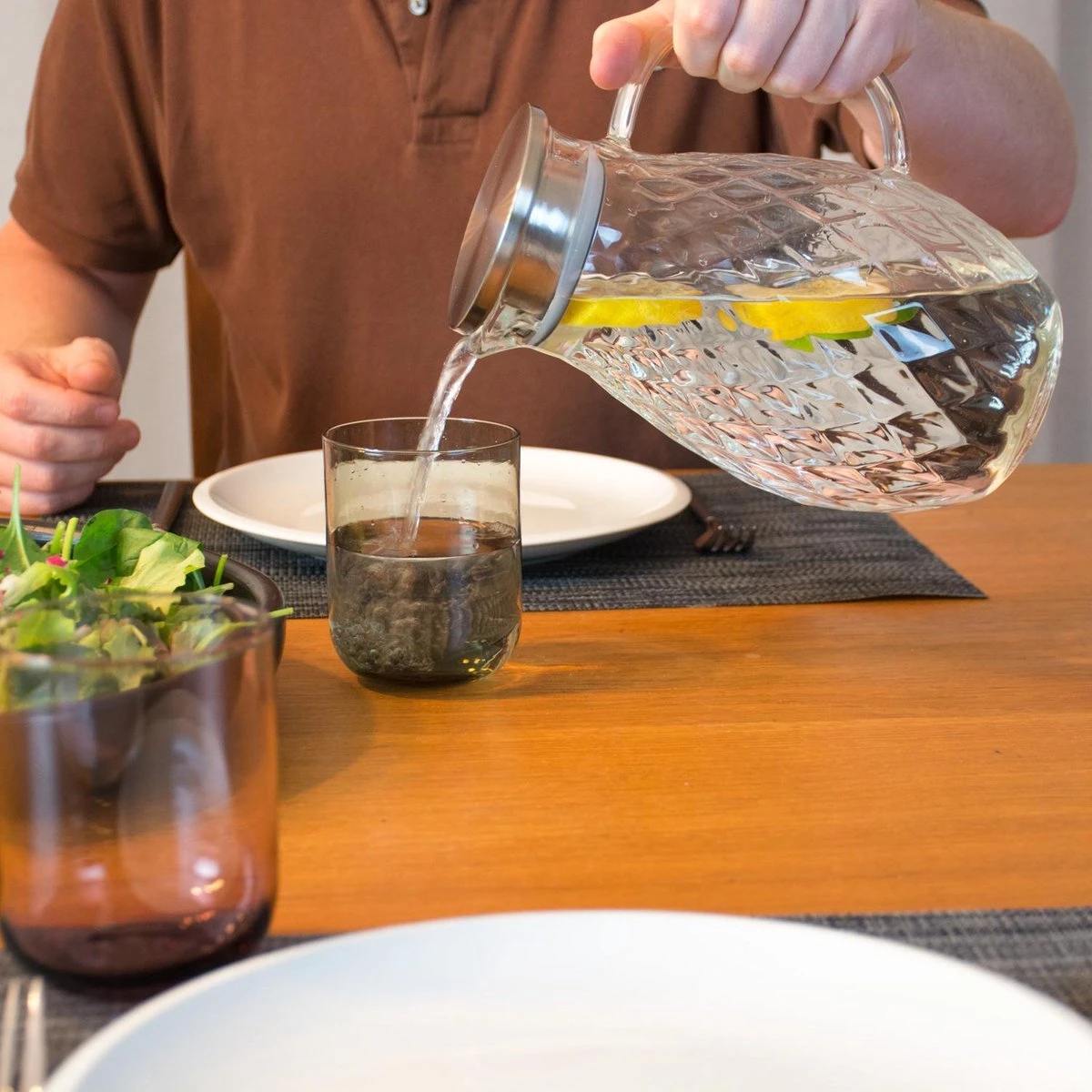 JCPKitchen Waterkan Met Filter - 2L - Glas 4 JCPKitchen Waterkan Met Filter - 2L - Glas - Afbeelding 2