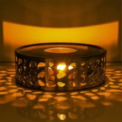 Luxe RVS Theepot Warmhouder - Rechaud Met Waxinelicht - Theewarmer Theelichtje - Thee Warmhoudplaat - Theepot Verwarmer Met Theelicht - Theelichthouder Voor Theepot Warmer - Tea Maker - Theekoker