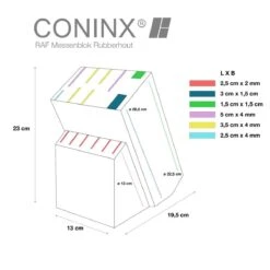 Messenblok Zonder Messen - Houten Messenhouder Van Coninx - Rubberhout Licht - Messenopberger -Skimask 1200x1200 557
