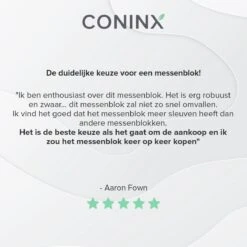 Messenblok Zonder Messen - Houten Messenhouder Van Coninx - Rubberhout Licht - Messenopberger -Skimask 1200x1200 560