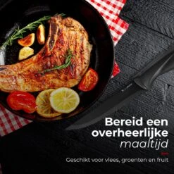 Aye Kitchen Messenset Met Blok - 17-Delig - Keukenmessen Incl. Koksmes - Messenslijper & Keukenschaar - Anti Kleeflaag -Skimask 1200x1200 564