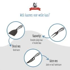Krumble Kaasmessen Set Van 6 - Kaasmesjes - Kaasmessenset Voor Alle Kaassoorten - Smeermesje - Vaatwasserbestendig - RVS - Zilver 12 Krumble Kaasmessen Set Van 6 - Kaasmesjes - Kaasmessenset Voor Alle Kaassoorten - Smeermesje - Vaatwasserbestendig - RVS - Zilver -Skimask 1200x1200 669