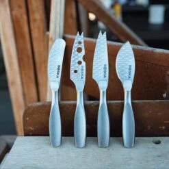 Boska Kaasmessenset Mini Monaco+ - Set Van Vier Stuks - Kaasmessenset - Vaatwasserbestendig - Kaasmesjes - Kaasmessen Set - Kaasbestek - Tapas Mesjes - Cadeautips - Giftset - Cadeauset - Keukengerei - Keuken Accessoires - 10 Jaar Garantie -Skimask 1200x1200 720