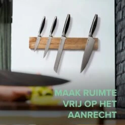 Messenmagneet 40CM - Houten Messenhouder Magnetisch - Schroefbevestiging - Acacia Messenblok Van Coninx -Skimask 1200x1200 822