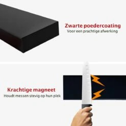 VOLCAN Magneetstrip RVS - Messenmagneet - Magnetische Messenhouder - Messenmagneetstrip - Zelfklevend - 40cm - Zwart 13 VOLCAN Magneetstrip RVS - Messenmagneet - Magnetische Messenhouder - Messenmagneetstrip - Zelfklevend - 40cm - Zwart -Skimask 1200x1200 832