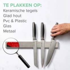 Messenmagneet Zelfklevend 40CM - Messenhouder Magnetisch - 3M Plakstrip / Schroefbevestiging - RVS Messenblok Magnetisch Van Coninx - Messenmagneetstrip 17 Messenmagneet Zelfklevend 40CM - Messenhouder Magnetisch - 3M Plakstrip / Schroefbevestiging - RVS Messenblok Magnetisch Van Coninx - Messenmagneetstrip -Skimask 1200x1200 857