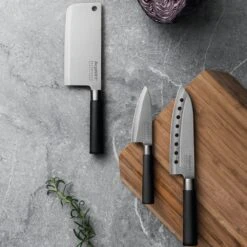 Hakmes 17 Cm, Zwart - Roestvrij Staal - BergHOFF|Essentials Line 7 Hakmes 17 Cm, Zwart - Roestvrij Staal - BergHOFF|Essentials Line -Skimask 1200x1200 9