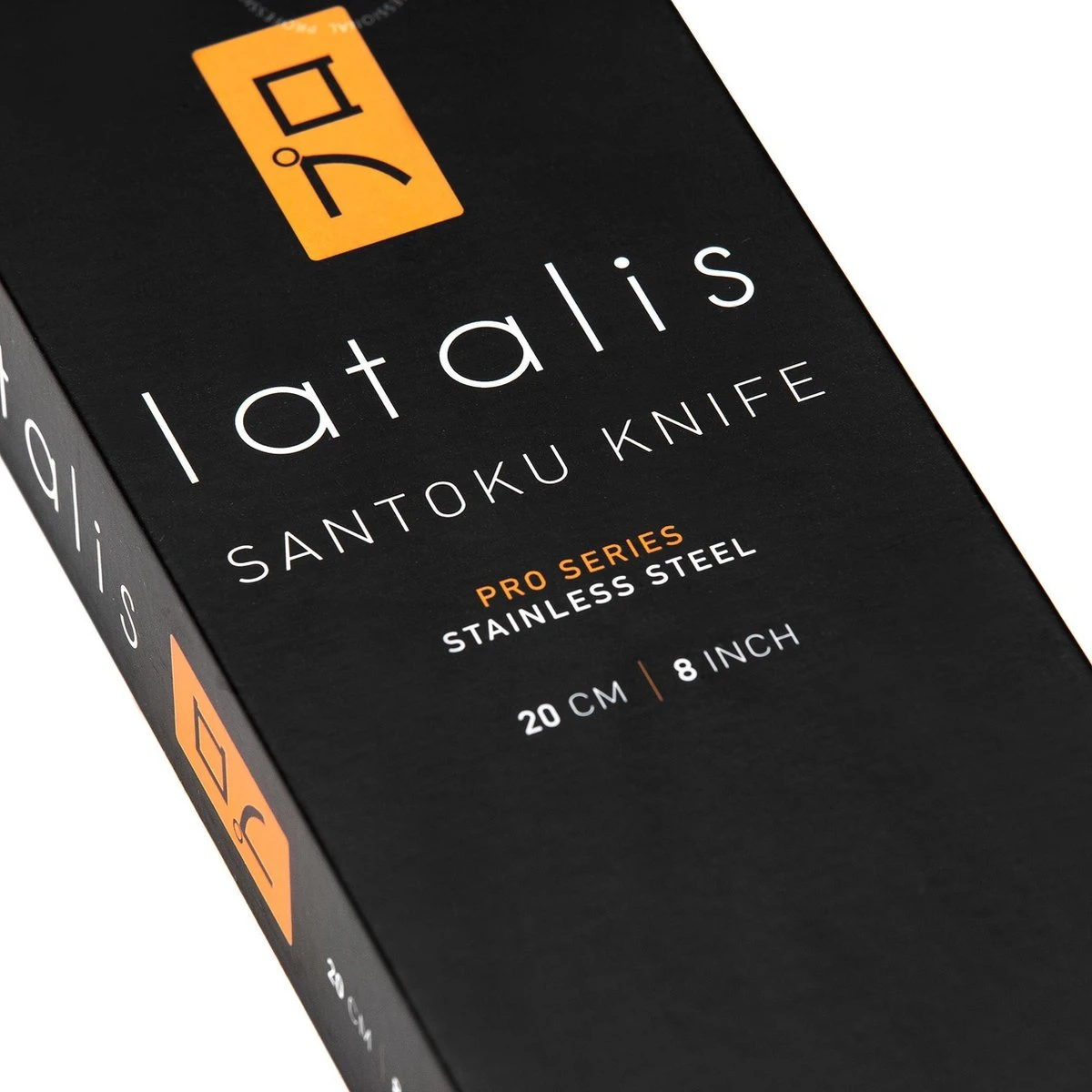 Latalis Pro Serie Santoku Mes 20 Cm - Keukenmes - RVS - Vlijmscherp Japans Koksmes In Een Giftbox 4 Latalis Pro Serie Santoku Mes 20 Cm - Keukenmes - RVS - Vlijmscherp Japans Koksmes In Een Giftbox - Afbeelding 2