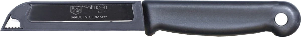 Solingen Kartelmes - Tomatenmes Met Kartel - RVS - 18,5 Cm Met "Blade Cover" - Grijs 10 Solingen Kartelmes - Tomatenmes Met Kartel - RVS - 18,5 Cm Met "Blade Cover" - Grijs - Afbeelding 8