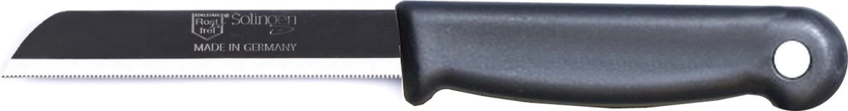 Solingen Kartelmes - Tomatenmes Met Kartel - RVS - 18,5 Cm Met "Blade Cover" - Grijs 6 Solingen Kartelmes - Tomatenmes Met Kartel - RVS - 18,5 Cm Met "Blade Cover" - Grijs - Afbeelding 4