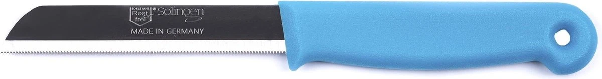 Solingen Kartelmes - Tomatenmes Met Kartel - RVS - 18,5 Cm Met "Blade Cover" - Mix - 10 Stuks 11 Solingen Kartelmes - Tomatenmes Met Kartel - RVS - 18,5 Cm Met "Blade Cover" - Mix - 10 Stuks - Afbeelding 9