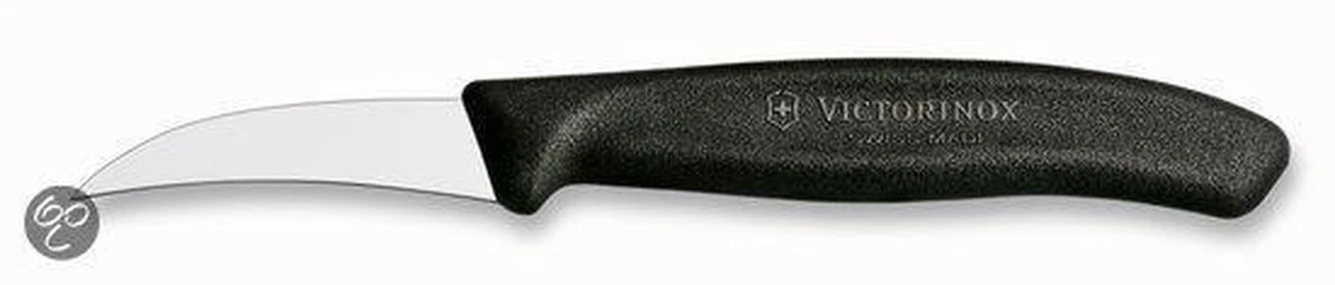 Victorinox Schilmesset - 2 Stuks - Gebogen - Zwart 8 Victorinox Schilmesset - 2 Stuks - Gebogen - Zwart - Afbeelding 6