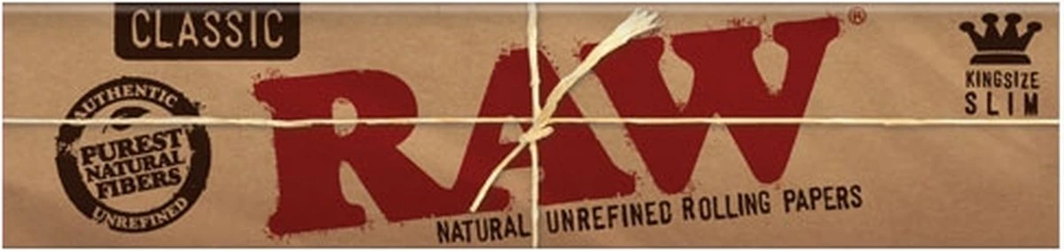 RAW Classic King Size Slim – Vloeipapier - 50 Stuks/Display 4 RAW Classic King Size Slim – Vloeipapier - 50 Stuks/Display - Afbeelding 2