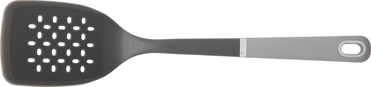 Sola Bakspaan - Hittebestendig - Comfort - Krasvrij - Vaatwasser Veilig - Nylon - 34cm - Grijs 3 Sola Bakspaan - Hittebestendig - Comfort - Krasvrij - Vaatwasser Veilig - Nylon - 34cm - Grijs