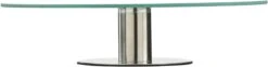 "Secret De Gourmet" Taartplateau Draaibaar | Taartplateau Met Voet | Taartbord | Taart Draaiplateau | Duurzaam | Glas / RVS | Ø 30cm -Skimask 1200x301 3