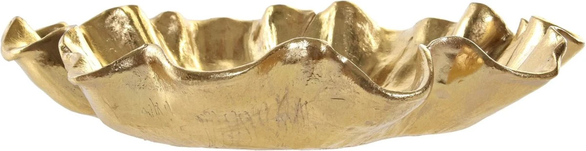 Fruitschaal Goud Rond Kunststof 33 Cm - Decoratieve Schalen Voor Groente En Fruit 6 Fruitschaal Goud Rond Kunststof 33 Cm - Decoratieve Schalen Voor Groente En Fruit - Afbeelding 4