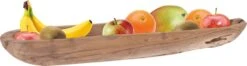 Excellent Houseware H&S Collection Fruitschaal - Teak Hout - Ovaal - 70 X 12 Cm 5 Excellent Houseware H&S Collection Fruitschaal - Teak Hout - Ovaal - 70 X 12 Cm -Skimask 1200x322