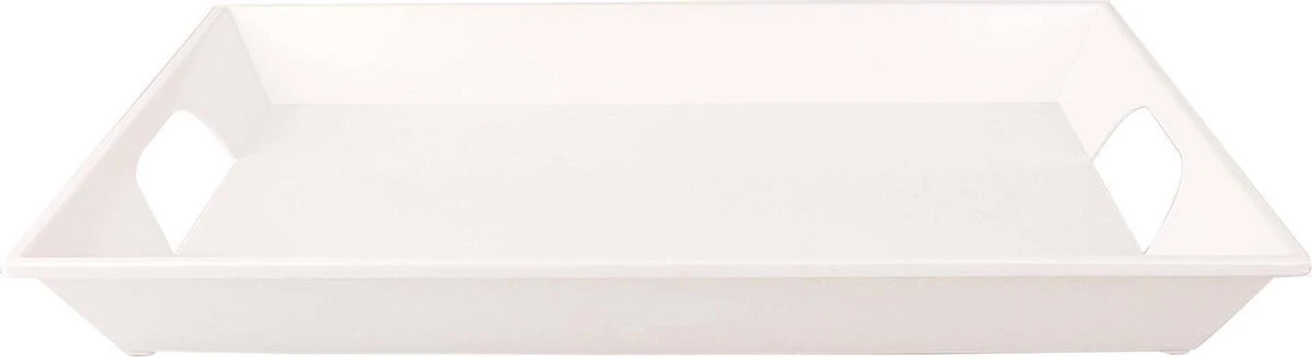 Merkloos Dienblad - 41 X 30 Cm - Wit 4 Merkloos Dienblad - 41 X 30 Cm - Wit - Afbeelding 2