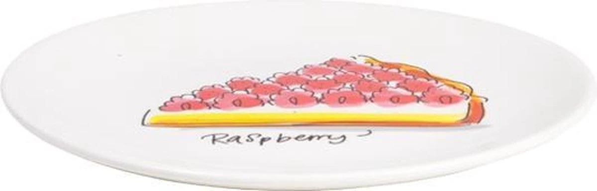 Blond Amsterdam – Even Bijkletsen - Cake Plate Raspberry -18 Cm 4 Blond Amsterdam – Even Bijkletsen - Cake Plate Raspberry -18 Cm - Afbeelding 2