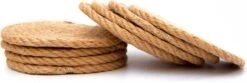 Oliva's - Onderzetters (ø12 Cm) - Onderzetters Voor Glazen - 8 Stuks - Duurzaam - Geweven Jute 7 Oliva's - Onderzetters (ø12 Cm) - Onderzetters Voor Glazen - 8 Stuks - Duurzaam - Geweven Jute -Skimask 1200x403 3