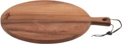 Bowls And Dishes Pure Teak Wood Borrelplank - Serveerplank - Hapjesplank - Tapasplank - Kaasplank Rond Met Handvat Ø 30 X 1,5cm - Cadeau Tip! -Skimask 1200x437 1