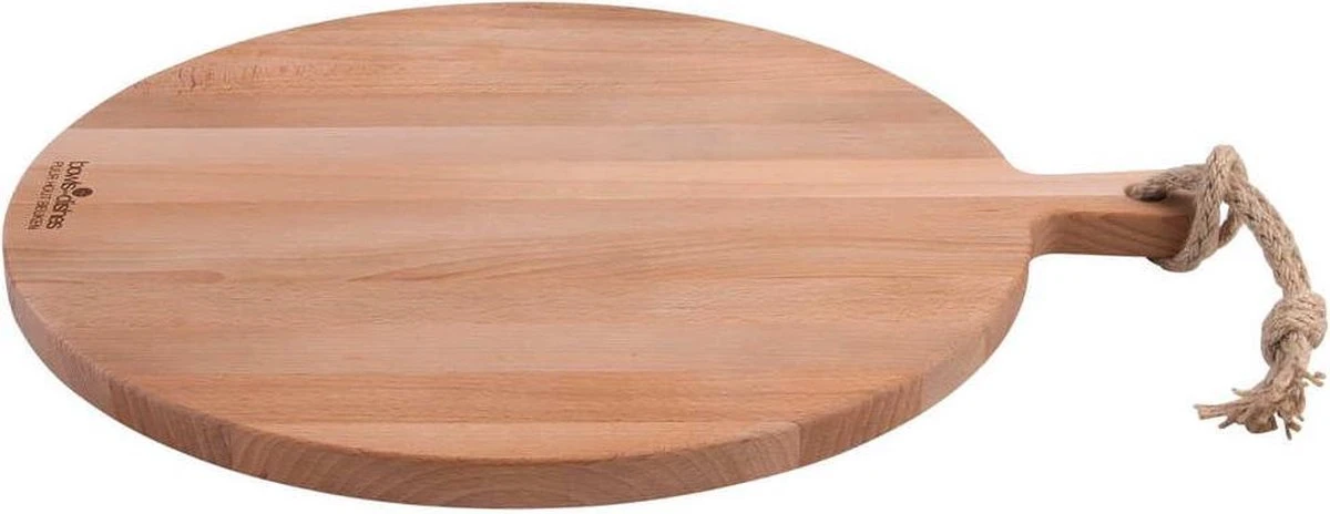 Bowls And Dishes | Puur Hout Duurzaam | Beuken Borrelplank - Serveerplank - Hapjesplank - Tapasplank - Kaasplank Rond Ø 40 X 2 Cm 5 Bowls And Dishes | Puur Hout Duurzaam | Beuken Borrelplank - Serveerplank - Hapjesplank - Tapasplank - Kaasplank Rond Ø 40 X 2 Cm - Afbeelding 3