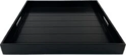 Dienblad XL Van WDMT™ | 56 X 56 Cm | Extra Groot Houten Dienblad Met Afneembare Coating En Handvaten | Zwart -Skimask 1200x526 5