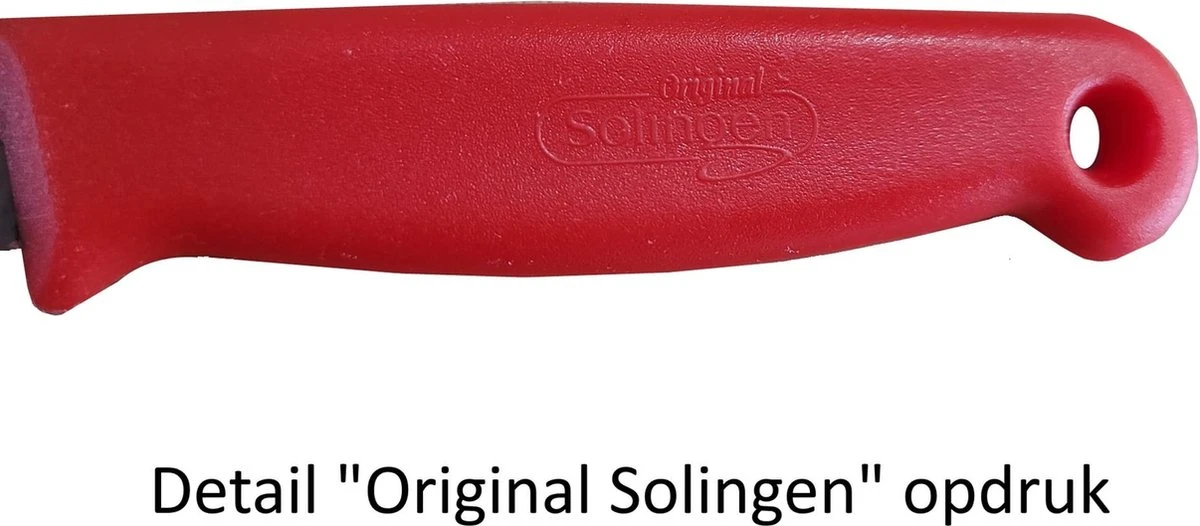 Solingen Schilmesje - RVS Glad - 16 Cm Met "Blade Cover" - Roze - 10 Stuks 10 Solingen Schilmesje - RVS Glad - 16 Cm Met "Blade Cover" - Roze - 10 Stuks - Afbeelding 8