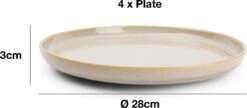 Salt&Pepper Tabo Beige - Serviesset - 4 Persoons - 12 Delig - Crème/Beige -Skimask 1200x527 4