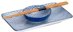 Tokyo Design Studio Nippon Blue Sushiserviesset - Porselein - 6 Delig - 2 Persoons -Skimask 1200x534 2