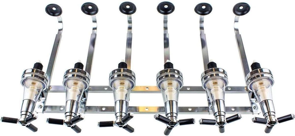 United Entertainment - Bar Butler Flessenhouder Wandmontage Voor 6 Flessen, Cocktail Drankdispenser Voor Man Cave Thuisbar Keuken, 53x11x36 Cm 13 United Entertainment - Bar Butler Flessenhouder Wandmontage Voor 6 Flessen, Cocktail Drankdispenser Voor Man Cave Thuisbar Keuken, 53x11x36 Cm - Afbeelding 11